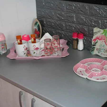 Pink Flamingo Nest - Unique Design Apartment Senta