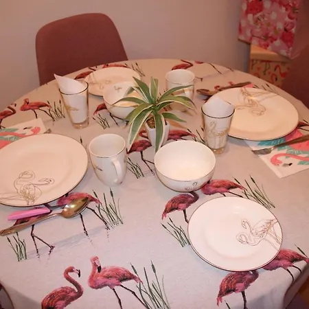 Pink Flamingo Nest - Unique Design Apartment Senta
